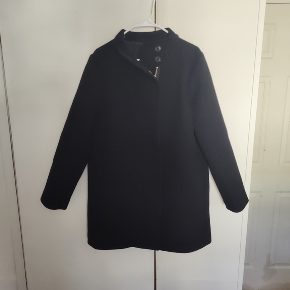 J. Crew Jackets & Blazers - J. Crew Classic Black Woman's Trench Coat